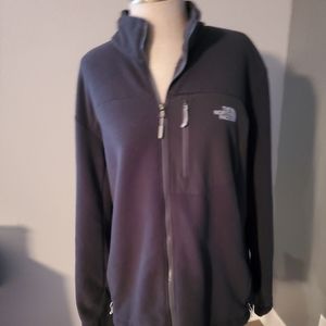 GUC MEN'S CHARCOAL GRAY THE NORTH FACE JACKET